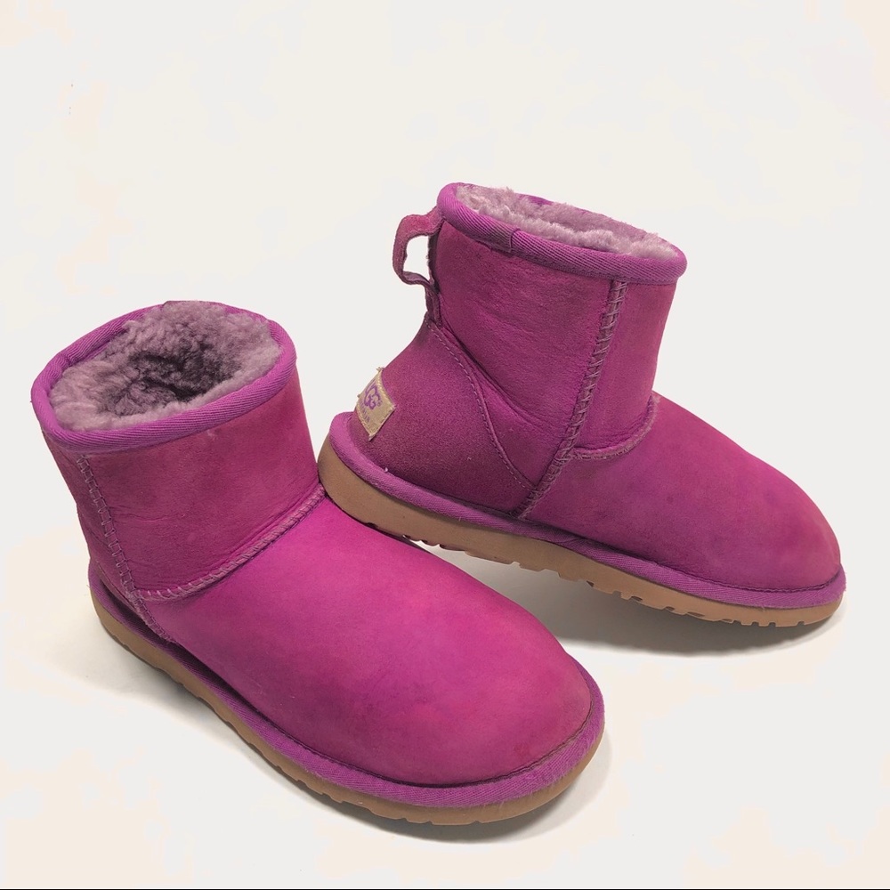 Ugg Womans Short boots 6 Magenta Pink 5854